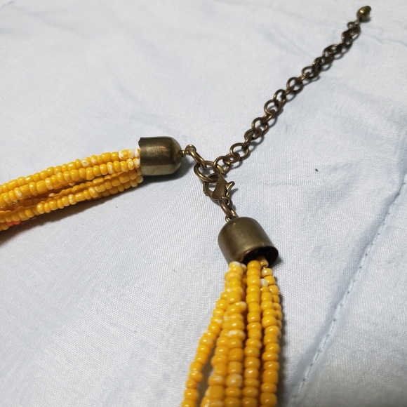 Multicolor Beaded Necklace - Picture 4 of 5